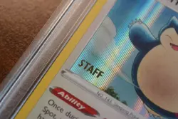 Pokemon SWSH Vivid Voltage #SWSH068 Snorlax Prerelease STAFF Promo PSA 10 - Image 5