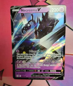 Pokemon TCG Necrozma V Sword & Shield - Battle Styles 063/163 Holo Ultra Rare NM - Image 1