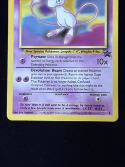 Mew - Black Star Promo - #8 - Pokemon TCG - LP - Image 3