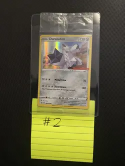 Pokemon Sword & Shield Stamped Gamestop Black Star Promo Duraludon Holo SWSH028 - Image 1