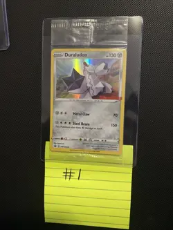 Pokemon Sword & Shield Stamped Gamestop Black Star Promo Duraludon Holo SWSH028 - Image 1