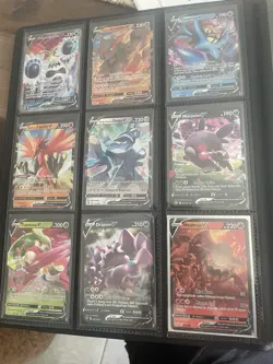 pokemon V lot english Charizard Venasaur Holos Promos Binder Lot - Image 2