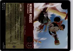 Minnie Mouse Pirate Lookout Promo Lorcana Foil 12/P2 Trading Card TCG Disney - Image 5