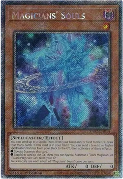 Yu-Gi-Oh! Magicians' Souls - RA02-EN014 - Platinum Secret Rare - NM/M - NEW - Image 1