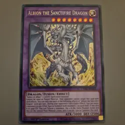 MP24-EN082 Albion the Sanctifire Dragon Prismatic Secret Rare YuGiOh -Pack Fresh - Image 1