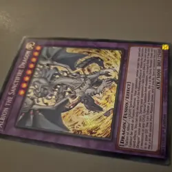 MP24-EN082 Albion the Sanctifire Dragon Prismatic Secret Rare YuGiOh -Pack Fresh - Image 2