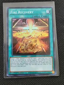 Fire Recovery - AGOV-EN059 - Common - Yu-Gi-Oh! - Age of Overlord - Image 1