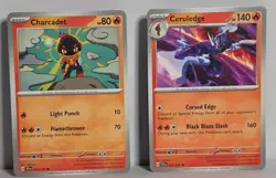 Ceruledge & Charcadet Evolution Collector's Bundle 4 Card Lot Pokemon TCG NM-LP - Image 2