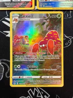 Pokemon SWSH Trainer/Galarian Gallery Bundle 3 Cards - Thievul/Parasect/Bibarel - Image 4