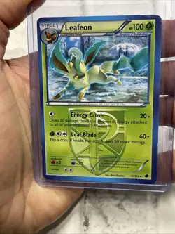 Leafeon (Team Plasma) 11/116 Plasma Freeze Regular Non Holo LP+ Pokemon Card TCG - Image 1