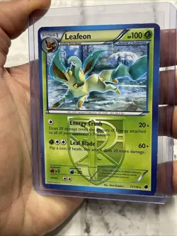 Leafeon (Team Plasma) 11/116 Plasma Freeze Regular Non Holo LP+ Pokemon Card TCG - Image 2