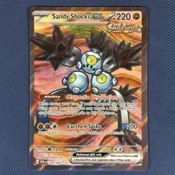 Sandy Shocks ex 228/182 - Paradox Rift - Ultra Rare Holo Pokemon Card - NM - Image 1