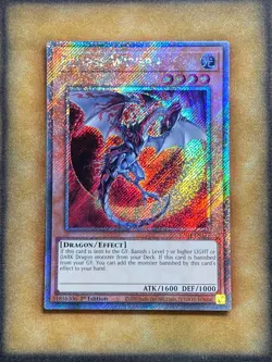 Yugioh Eclipse Wyvern RA04-EN177 Platinum Secret Rare 1st Ed NM - Image 1