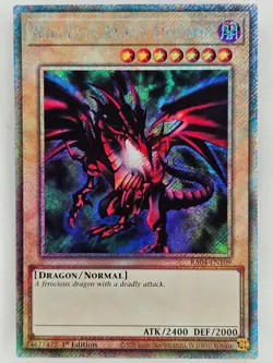 Yu Gi Oh - RA04-EN109 Red-Eyes Black Dragon - Platinum Secret Rare - Image 1