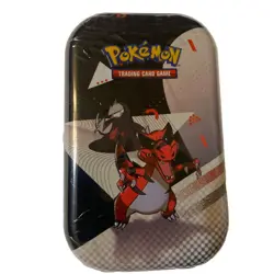 Pokemon Black Bolt & White Flare Krookodile Unova Mini Tin Sealed New - Image 1