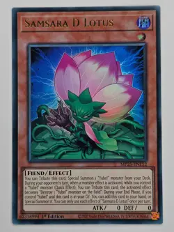 Yu Gi Oh - MP25-EN152 Samsara D Lotus - Ultra Rare - Image 1