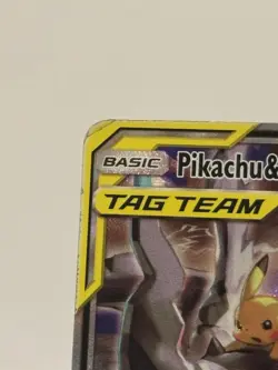 Pokemon TCG: Pikachu & Zekrom GX Sun & Moon Black Star Promo SM168 Holo - Image 3