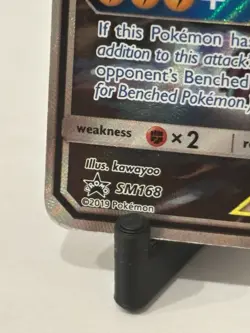 Pokemon TCG: Pikachu & Zekrom GX Sun & Moon Black Star Promo SM168 Holo - Image 5