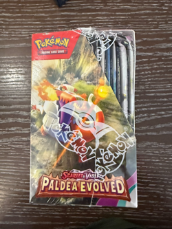 Pokemon - SV Paldea Evolved Booster Box (36 packs) Small Rip- w protective case - Image 5