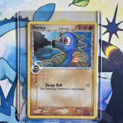 Horsea 50/101 EX Dragon Frontiers Delta Species Holo Stamped - Image 3