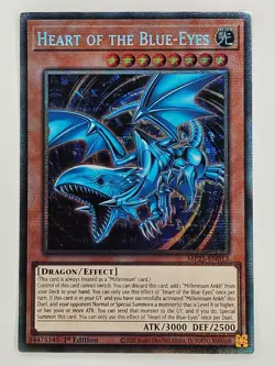 Yu Gi Oh - MP25-EN013 Heart Of Blue-Eyes - Starlight Rare - Image 1