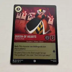 Queen of Hearts 123/204 Disney Lorcana Fabled Common Cold Foil Card NM - Image 1