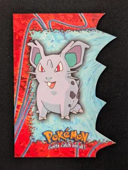 Pokemon Card - Topps Blue Logo Nidoran #29 Die Cut - Image 1