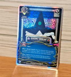 Yu Yu Hakusho TCG - Binding Shinobi - Team Masho - Holo Foil Card 2004 C1 - Image 4