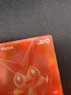 Red Victini English Pokemon White Flare English 172/086 Damage - Image 3