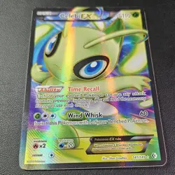 Celebi EX 141/149 Ultra Rare Boundaries Crossed Pokemon TCG Card MP-LP Played - Image 2