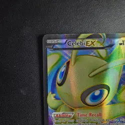 Celebi EX 141/149 Ultra Rare Boundaries Crossed Pokemon TCG Card MP-LP Played - Image 3
