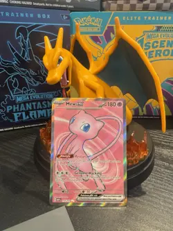 Pokemon Mew EX TCG 193/165 Scarlet Violet Holo Card Near Mint - Image 1