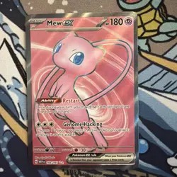 Pokemon Mew EX TCG 193/165 Scarlet Violet Holo Card Near Mint - Image 1