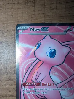 Pokemon Mew EX TCG 193/165 Scarlet Violet Holo Card Near Mint - Image 3