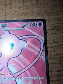 Pokemon Mew EX TCG 193/165 Scarlet Violet Holo Card Near Mint - Image 4