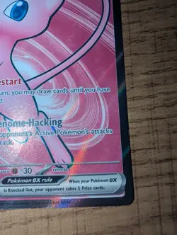 Pokemon Mew EX TCG 193/165 Scarlet Violet Holo Card Near Mint - Image 5