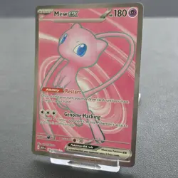 Pokemon Mew EX TCG 193/165 Scarlet Violet Holo Card Near Mint - Image 3