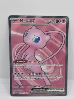 Pokemon Mew EX TCG 193/165 Scarlet Violet Holo Card Near Mint - Image 1