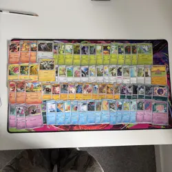 151 Bulk Pokemon Card Job Lot No Dupes No Duplicates 74 Cards Inc 1 Holo - Image 1