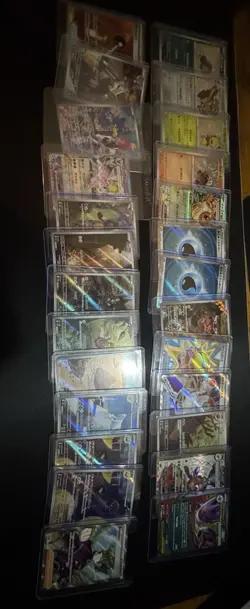Assortment Of Pokemon Cards 100+ Cards All Sleeved Bulk Pokemon Cards - Image 4