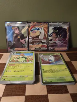 Pokemon Journey Together Bulk x 50 Cards Incl. 3 x IRs & 12 x Holos/Rev no dupes - Image 1