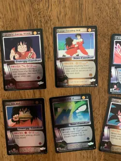 10 Limited Holo Foil Rare DBZ TCG Card Promo DRAGON BALL Z Score CCG - Image 2