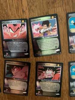 10 Limited Holo Foil Rare DBZ TCG Card Promo DRAGON BALL Z Score CCG - Image 3