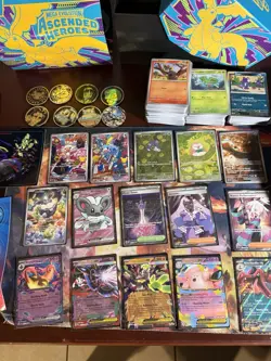 🔥Pokemon 450+ Cards Bulk, 15 Illustration Rare & Full Art EX, Holos & Reverse🔥 - Image 3