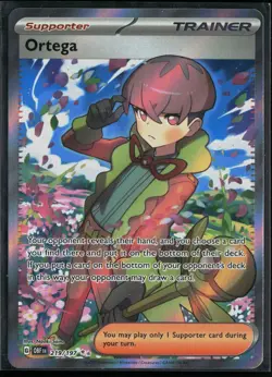 Ortega 219/197 Obsidian Flames Ultra Rare Pokemon - Image 1