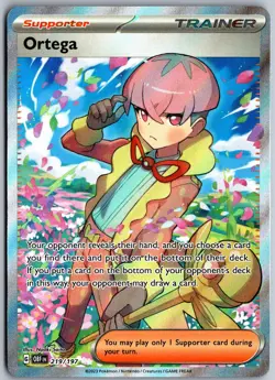 Ortega 219/197 Ultra Rare Obsidian Flames Pokemon NM - Image 1