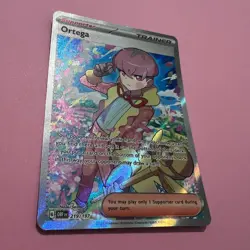 Ortega 219/197 NM Holo Ultra Rare Obsidian Flames Pokemon Card English OBF - Image 3