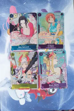 Nami Boa Hancock Yamato Black Maria PEACH MOMOKO DASH PACK BUNDLE One Piece 4 - Image 1