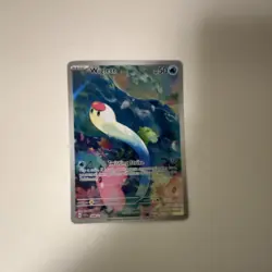Pokemon TCG Wiglett 206/198 SV01 Scarlet & Violet Illustration Rare Holo Eng - Image 3