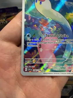 Wiglett 206/198 Illustration Rare Scarlet & Violet Pokemon Card - Image 4